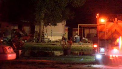 Woman, 84, and 9-month-old girl killed in mobile home fire in Liberty County, officials say