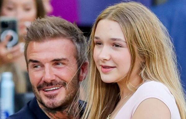 David Beckham 'fearful of Harper getting hurt on dates' as she becomes a teen