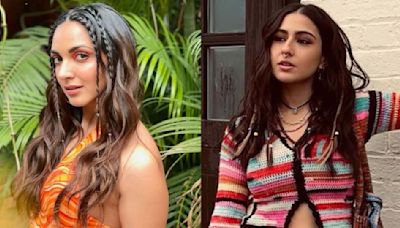 Try 4 easy-breezy celeb-inspired bohemian hairstyles for your next Goa vacation: Kiara Advani to Sara Ali Khan