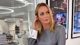 Amanda Holden puts on leggy display as she risks wardrobe malfunction