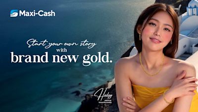 Maxi-Cash focuses on new gold in brand refresh featuring an AI-generated model