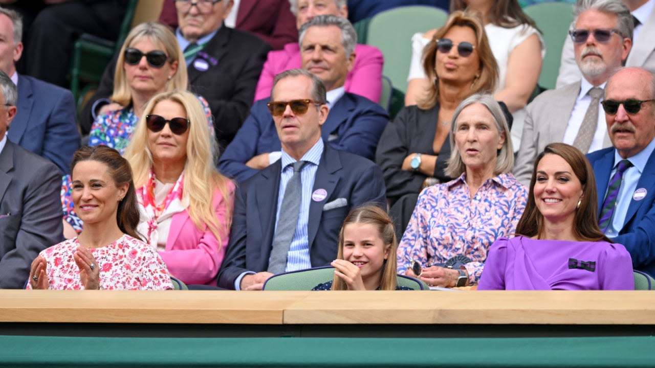 Kate Middleton Joined by Princess Charlotte as She Makes Her Return to Wimbledon