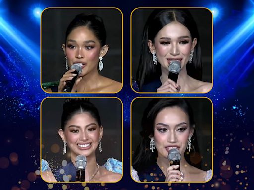 TRANSCRIPT: Miss World Philippines 2024 Top 10 Question and Answer segment