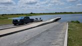Why and for how long will Headwaters Lake launch ramp in Fellsmere be closed?