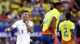 Luis Suarez in heated argument with ex-Everton star in ill-tempered Copa America clash