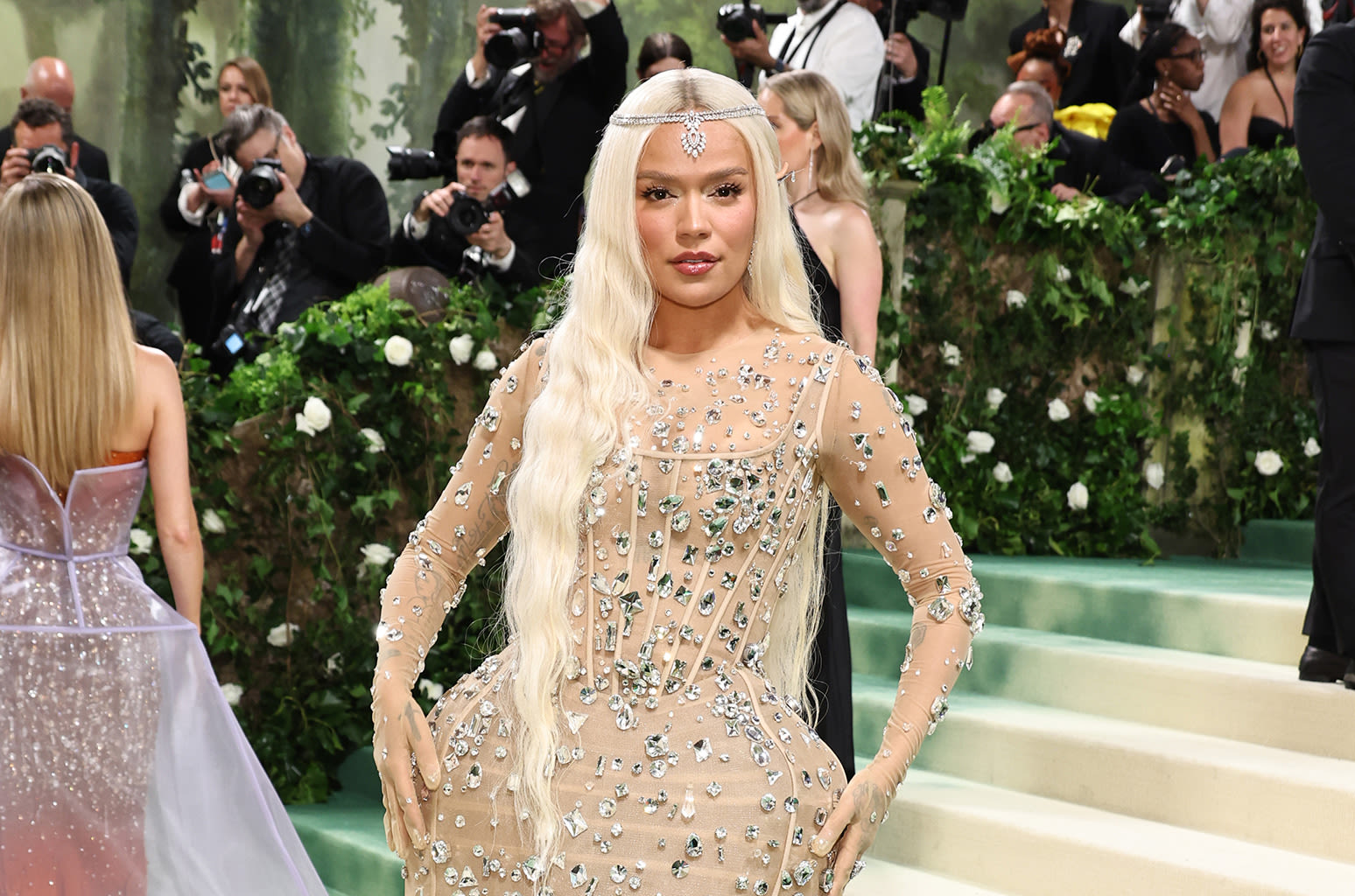 Karol G Turns Into a Fairy for Met Gala Debut, Stuns in Marc Jacobs Dress
