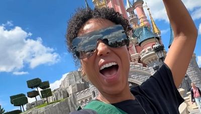 Kerry Washington shows off her magical trip to Disneyland Paris