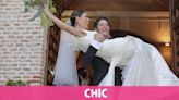 Las mejores imágenes de la elegante boda de Lucía Páramo y Pascu
