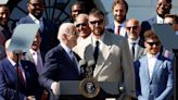 'I Was Told I'd Get Tased!' Travis Kelce Stars At Chiefs' White House Visit