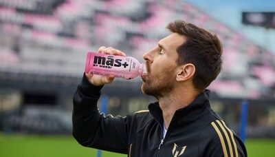 La estrella del fútbol más grande del mundo, Lionel Messi, presenta su bebida hidratante de próxima generación - Más+ de Messi - creada para inspirar a todos a sentirse campeones en cada aspecto de la vida