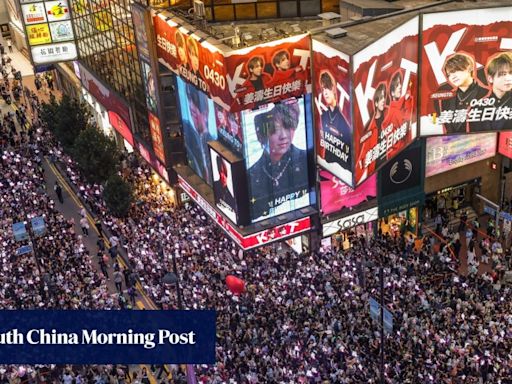 Thousands gather in Causeway Bay for Hong Kong star Keung To’s birthday