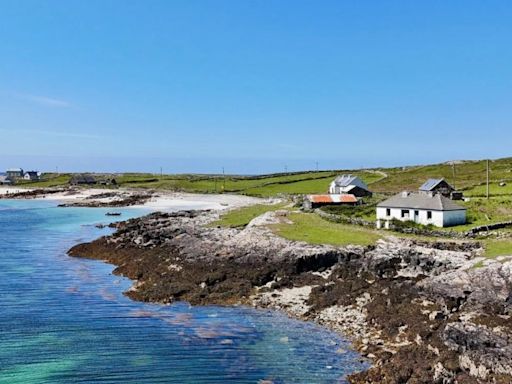 The fixer-upper home on market for €135k with island views and four beaches