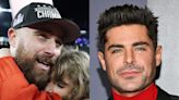 Zac Efron Reacts To Taylor Swift & Travis Kelce HSM Comparisons