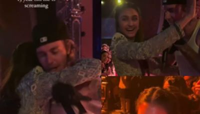 Justin Beiber Hugs Jaaved Jaaferi's Daughter Alaviaa At Anant And Radhika's Sangeet, Her Reaction Goes Viral - News18