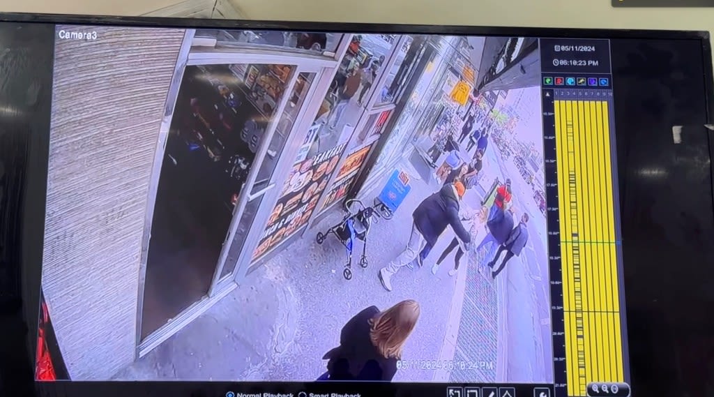 Shocking video shows serial offender stab random tourist near Times Square in unprovoked attack