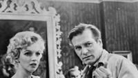 Marilyn Monroe, seen here with British actor and director Laurence Olivier, was one of the most famous figures of the 20th century