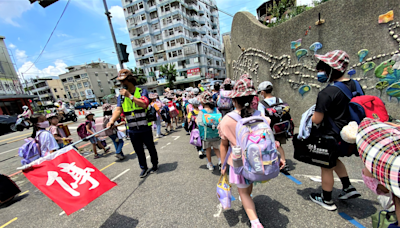 中市大元國小逾千名學生7分鐘放學創紀錄