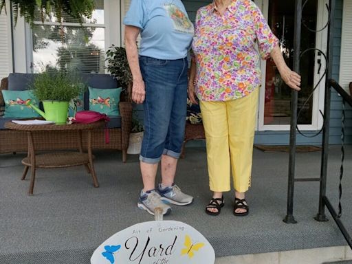 Ila Winland is Yard of Month winner, named by Art of Gardening Club members