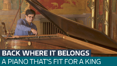 Piano owned by King George IV takes pride of place in Brighton - Latest From ITV News