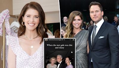 Katherine Schwarzenegger throws shade at the Met Gala, posts ‘classy’ throwback