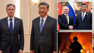 Blinken raises US concerns about China’s support for Russia during Beijing trip