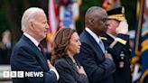 Biden says troops fight to protect democracy at Memorial Day event