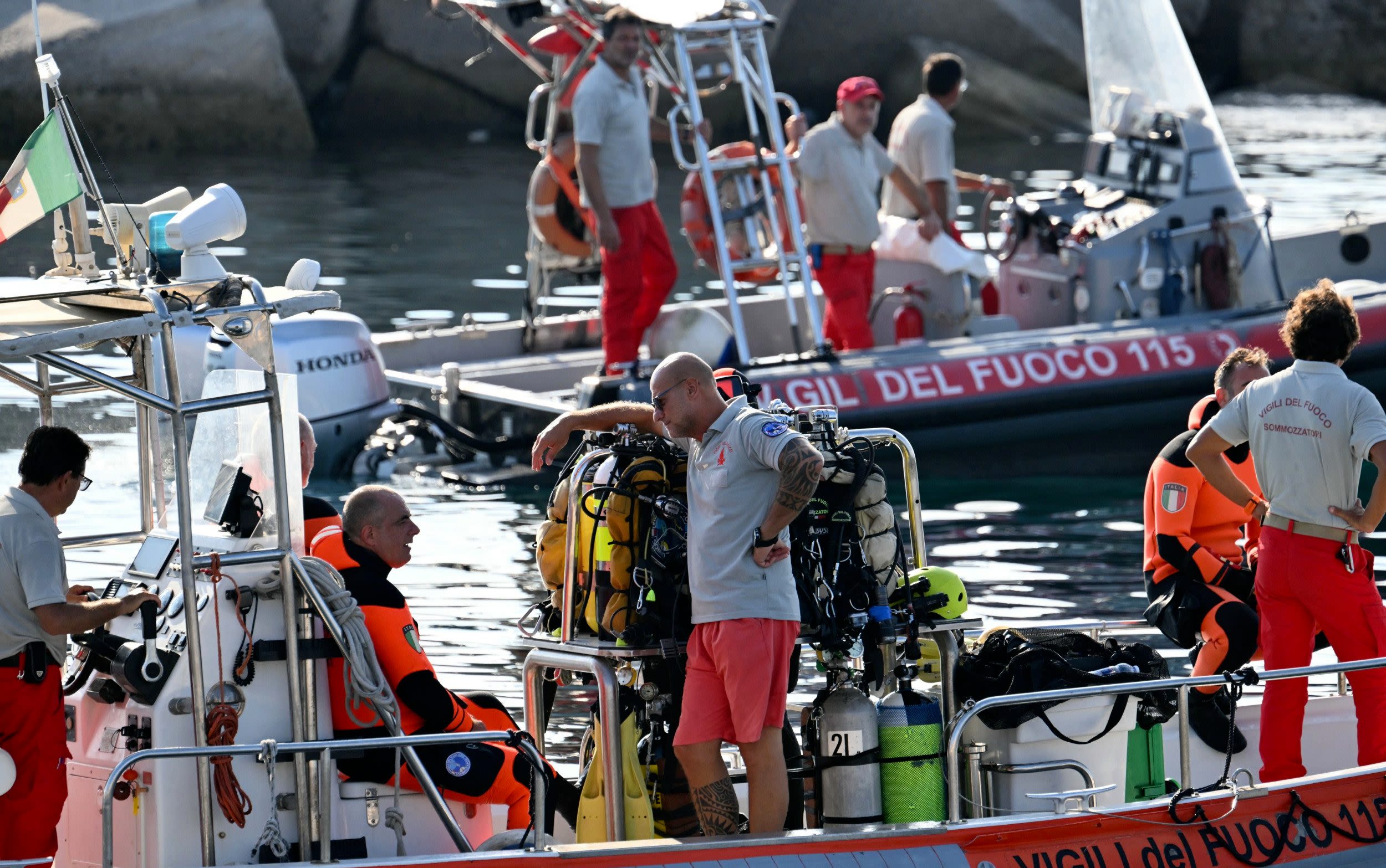 Divers look for cameras that could explain why Mike Lynch’s superyacht sank