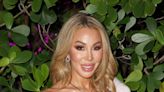 Lisa Hochstein Is Serving “Jungle Vibes” in a Feathered Minidress