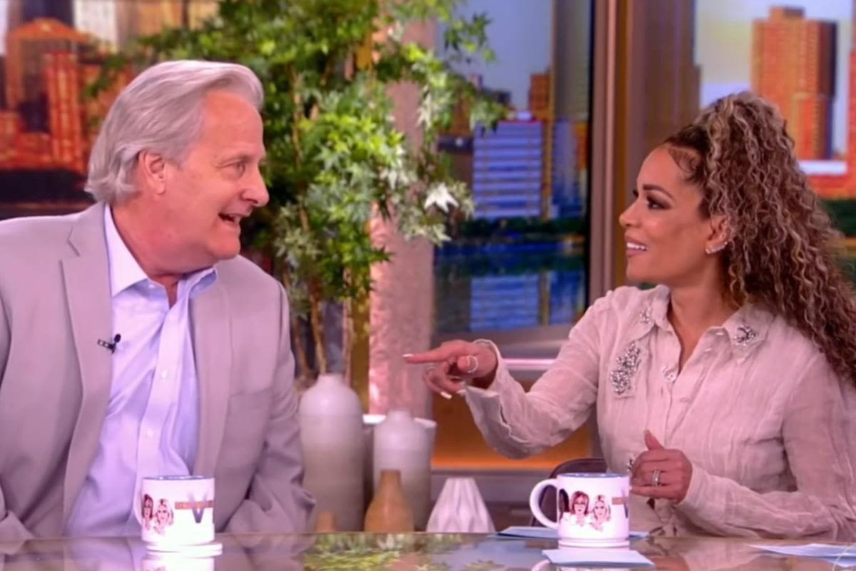 'The View's Sunny Hostin admits to Jeff Daniels that she needed subtitles to understand his accent in 'A Man in Full'