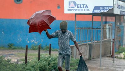 Hurricane Beryl’s Cat 4 eye sweeps Jamaica coast. Roofs ripped from airport, buildings