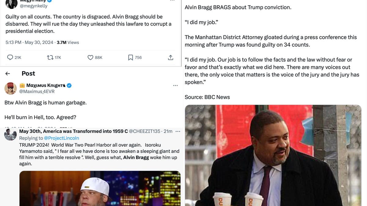 White People Are Mad Mad at Alvin Bragg's Trump Takedown, And These Twitter Comments Are Proof