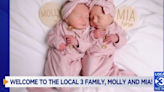Assistant News Director Emily welcomes twin babies into the world Tuesday