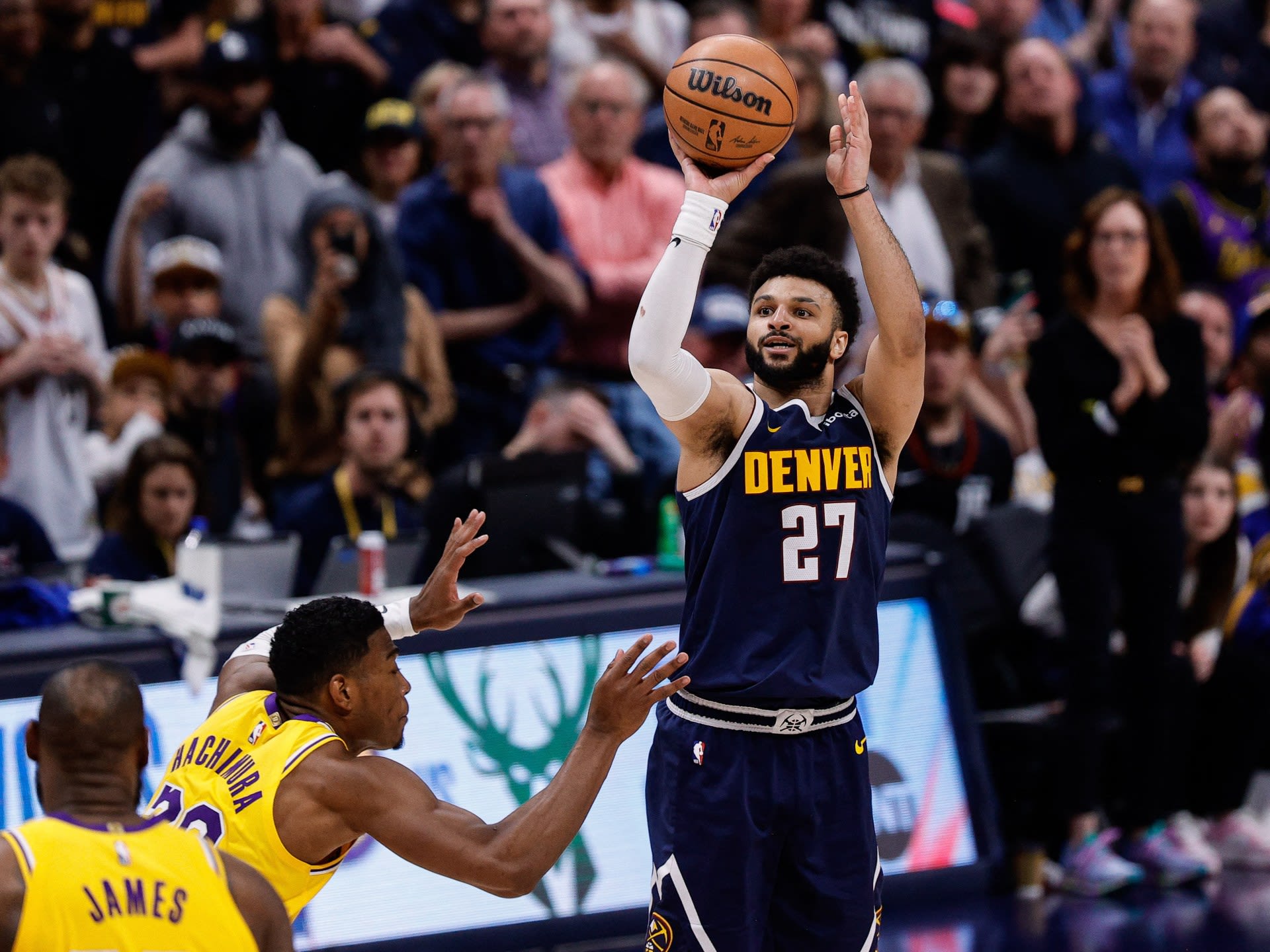 LeBron’s Lakers eliminated as Nuggets’ Jamal Murray hits late hoop