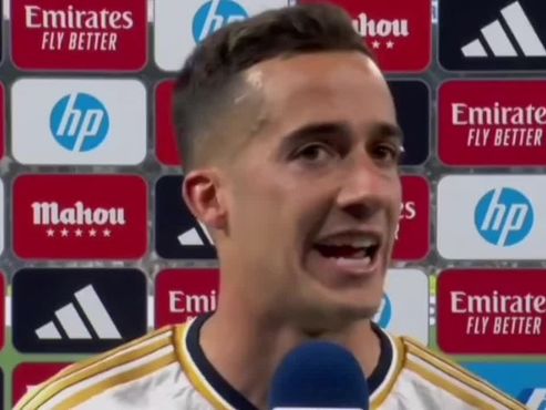 Lucas Vázquez: "Faltando 5' estábamos en una falta en contra y diciéndonos..."