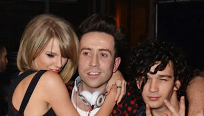 'That's not even Matty Healy that's me! Nick Grimshaw gets confused for Taylor Swift's ex