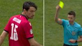 Little-known law resulted in Euro 24 sub being booked as he came onto the pitch