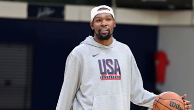 Steve Kerr: Kevin Durant on Track to Play in USA's Olympic Opener amid Calf Injury