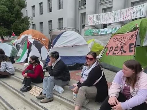 UC Berkeley students vow they won't leave campus pro-Palestinian protest until they get results