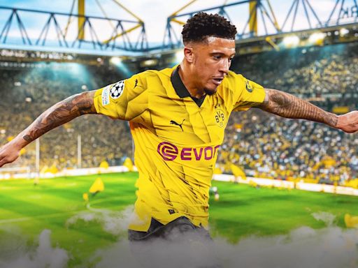 Jadon Sancho emulates Lionel Messi in a sensational Champions League performance