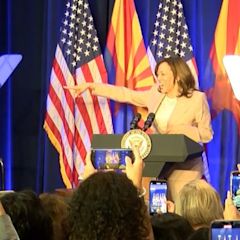 Vice President Kamala Harris visits Tucson to discuss reproductive freedom