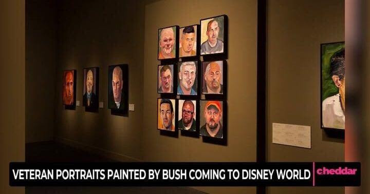 Portraits of Courage: Bush's Tribute at Epcot