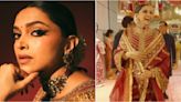 Anant Ambani-Radhika Merchant Wedding: Mom-to-be Deepika Padukone cradles her baby bump as she arrives in red attire