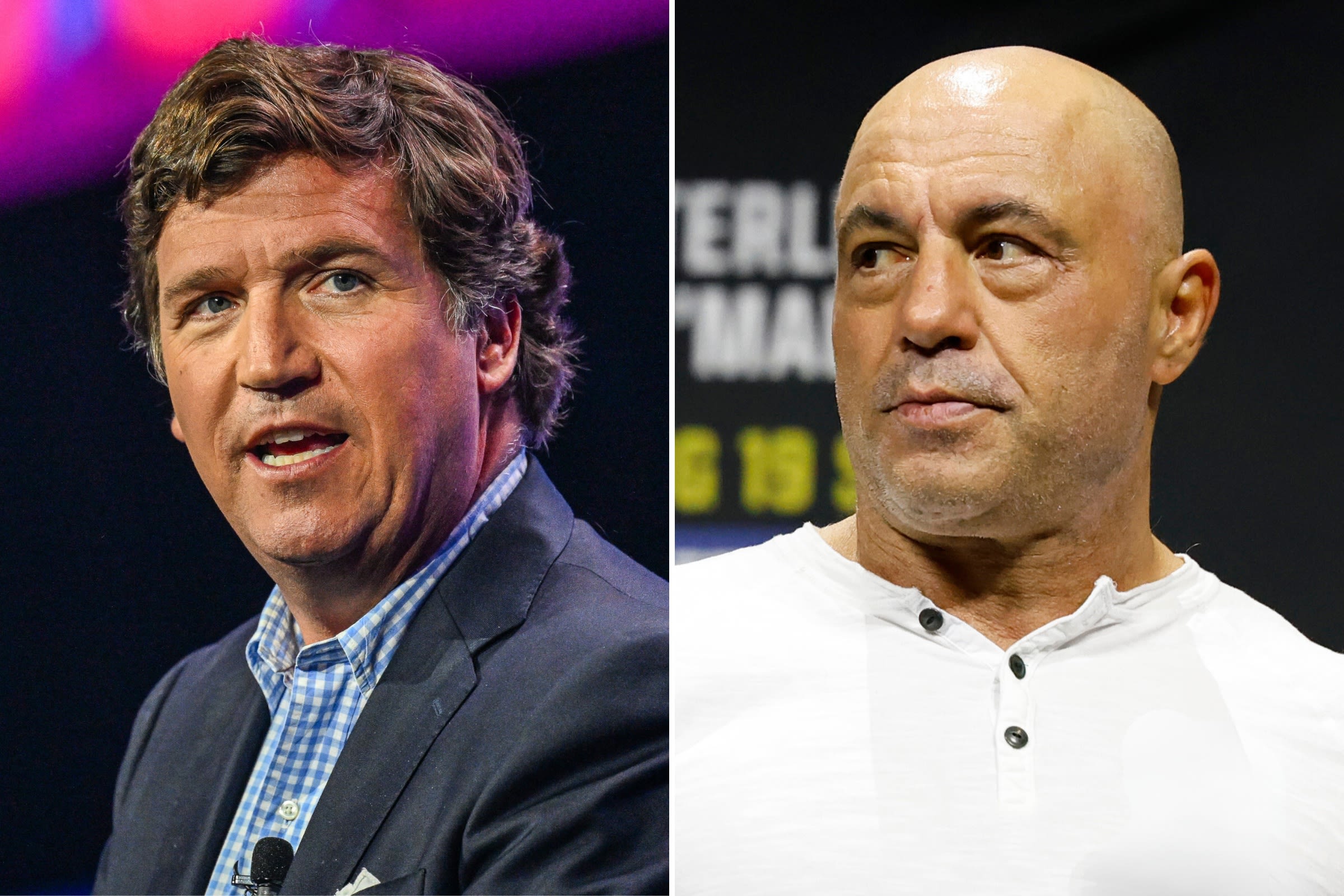 Tucker Carlson scores win over Joe Rogan