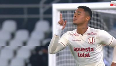 Golazo de Christopher Olivares tras gran ‘pared’ con Jairo Concha en Universitario vs Botafogo por la Copa Libertadores 2024