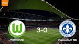 VfL Wolfsburg se queda con los tres puntos frente a Darmstadt 98 3-0