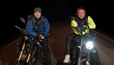 李銘忠騎山路⋯轉彎處遇大卡車 摩托車打滑險「來不及閃」