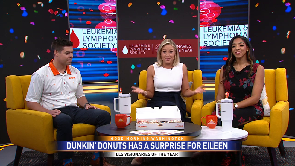 Dunkin' Donuts joins Eileen Whelan in her LLS fundraiser campaign