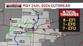 NWS: Friday’s derecho dropped 16 confirmed tornadoes in the TV6 viewing area.