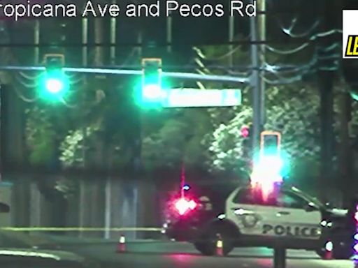 Las Vegas police investigating deadly motorcycle crash near Tropicana, Pecos