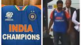 India cricketers and coaches wear special ‘champions’ jersey to meet PM Narendra Modi; Sanju Samson shares photo